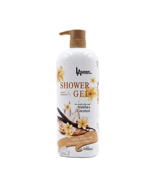 L'AVEEN VANILLA SHOWER GEL 1000ML - جل استحمام بالفانيلا من لافين