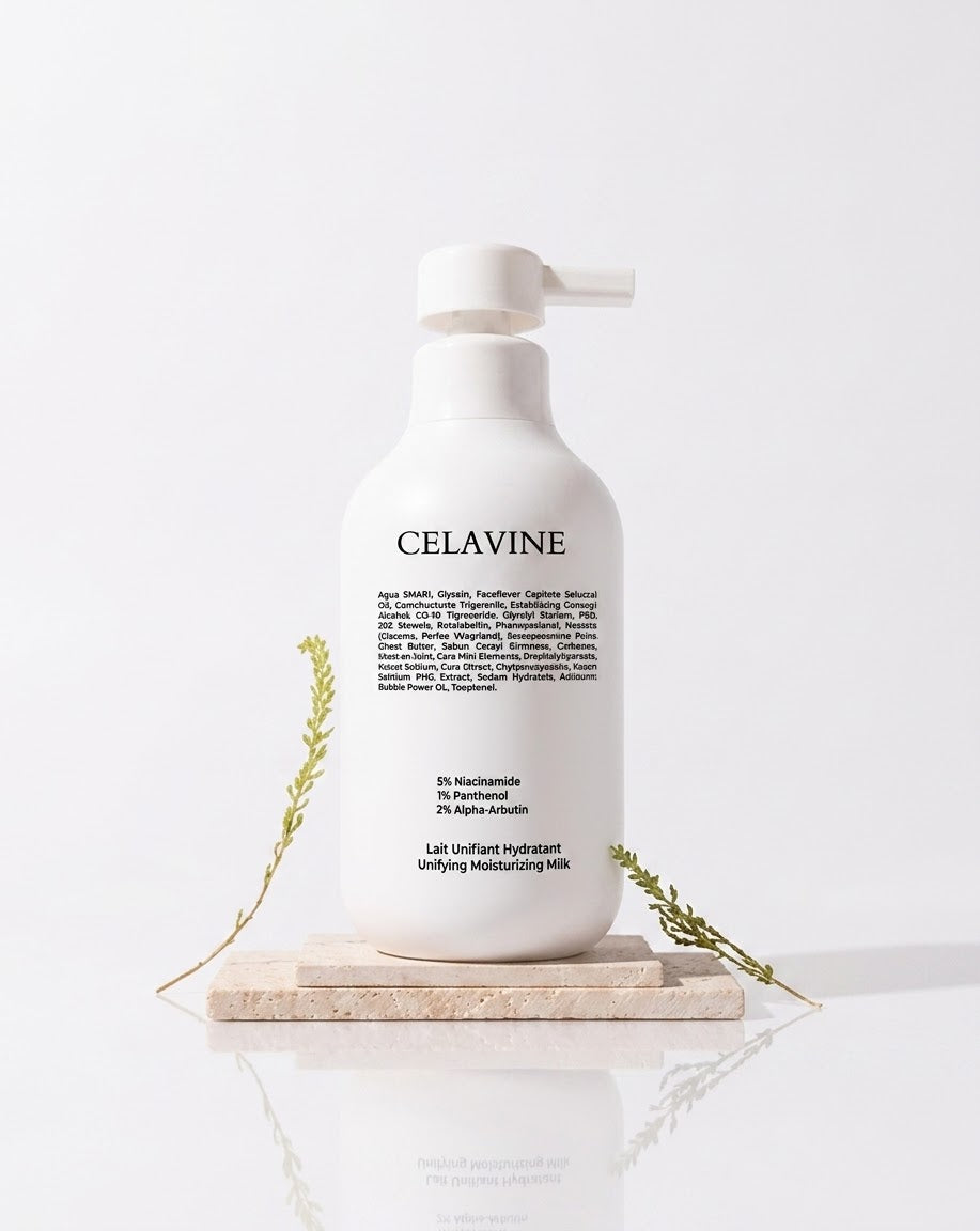 CELAVINE UNIFYING MOISTURIZING MILK 500ML - حليب مرطب وموحد للون البشرة من سيلافين