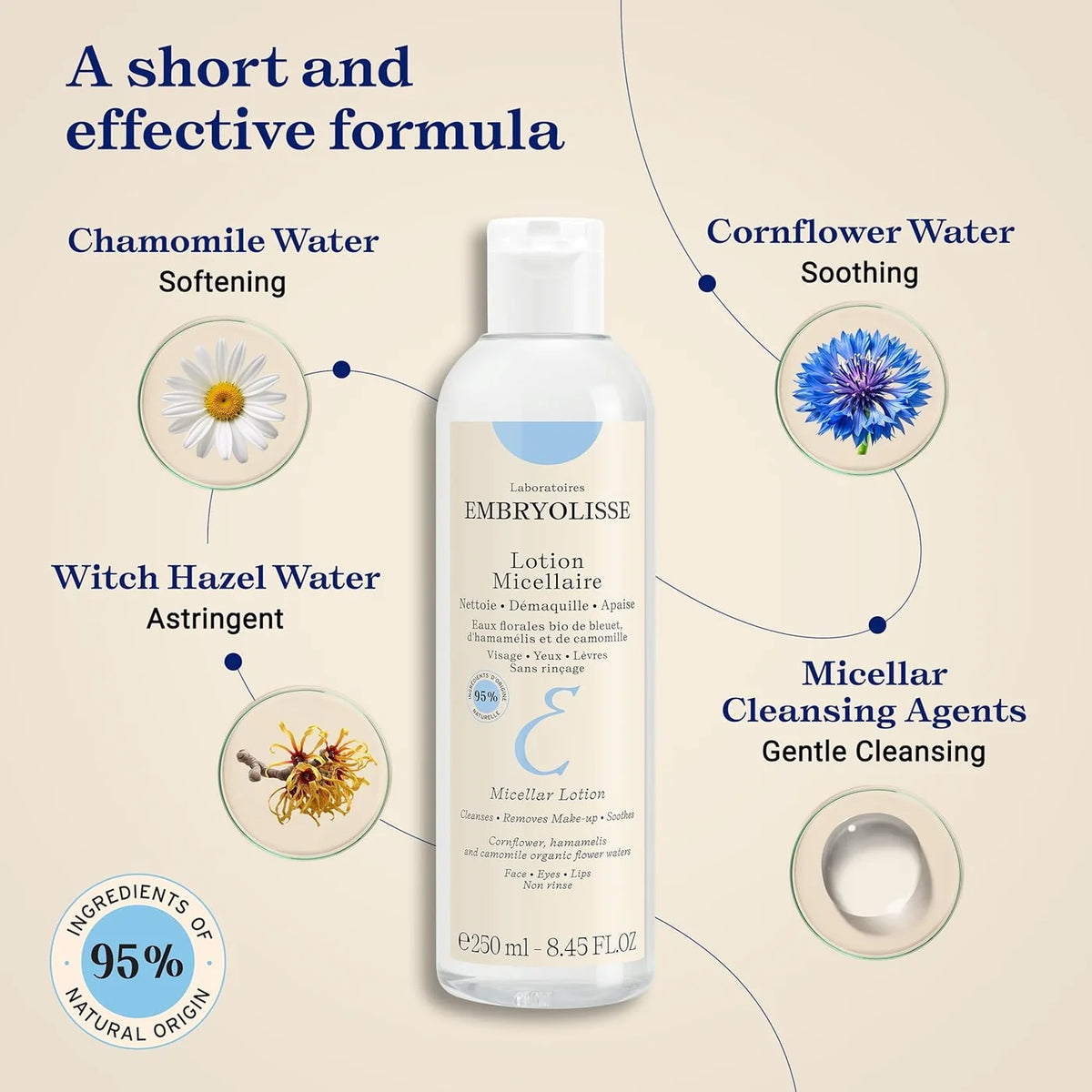 EMBRYOLISSE LOTION MICELLAIRE 250ml - ماء ميسيلار امبريوليس