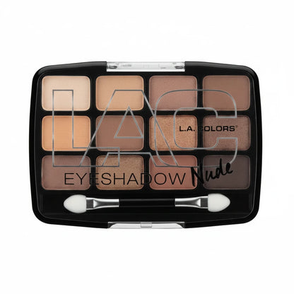 L.A.COLORS 12 COLOR EYESHADOW PALETTE - باليت ظلال عيون 12 لون إل إيه كولورز