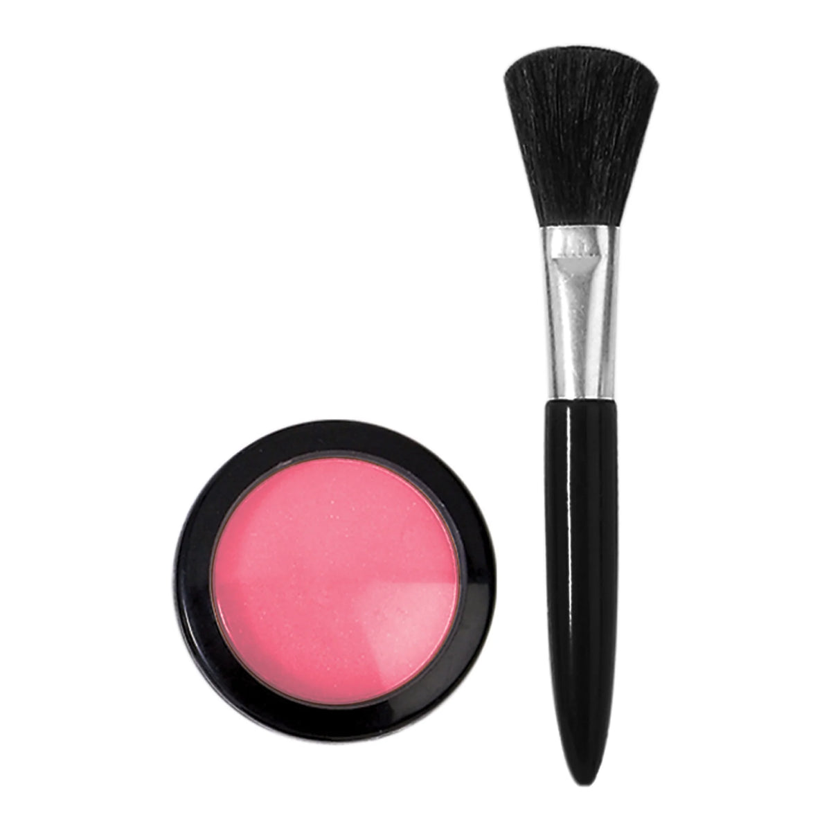 L.A.COLORS DELUXE BLUSH & BRUSH 3.5g - بلاشر بودرة مع فرشاة إل إيه كولورز