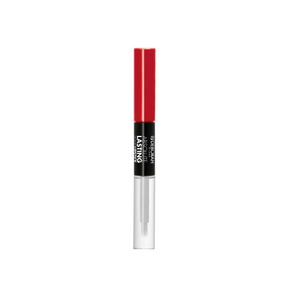 DEBORAH MILANO ABSOLUTE LASTING LIQUID LIPSTICK  4ml - حمرة سائلة ديبورا مزدوجة الجوانب