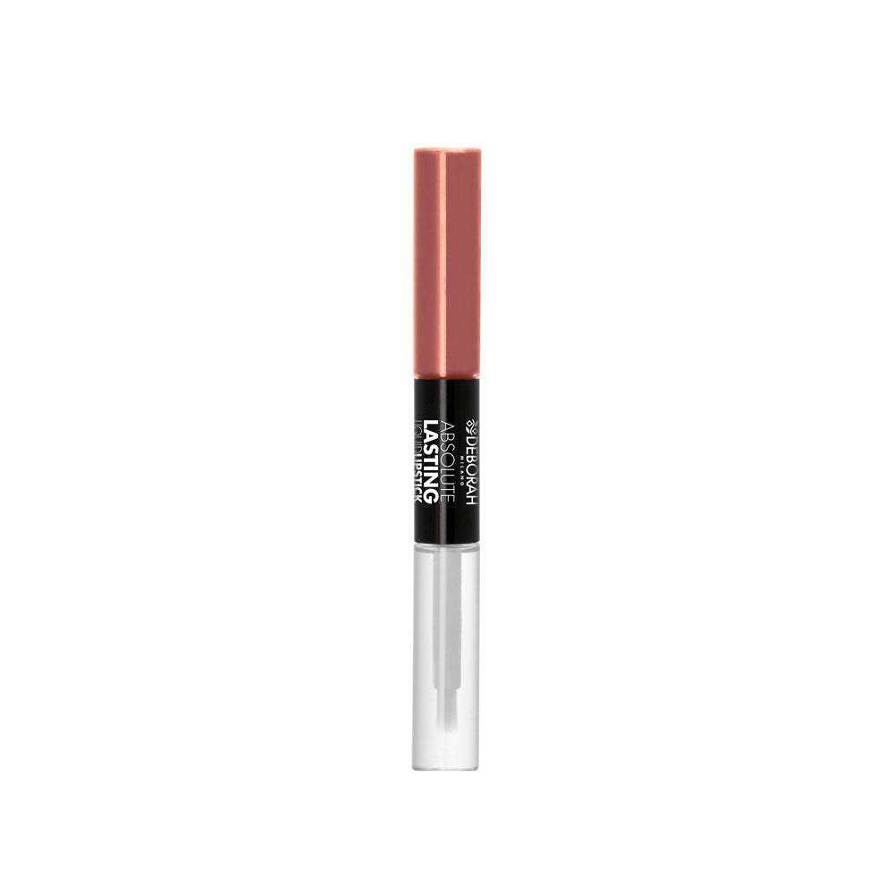 DEBORAH MILANO ABSOLUTE LASTING LIQUID LIPSTICK  4ml - حمرة سائلة ديبورا مزدوجة الجوانب