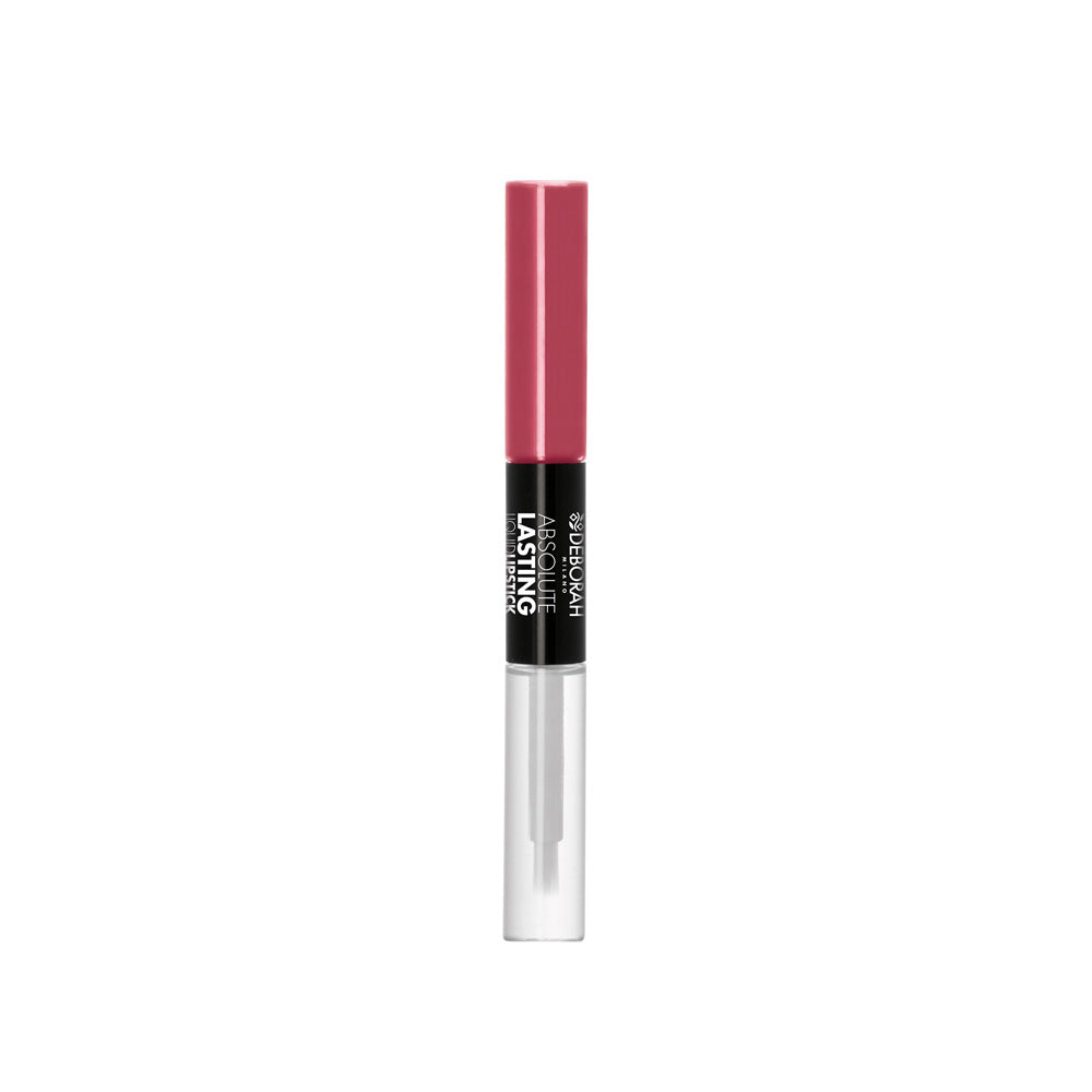 DEBORAH MILANO ABSOLUTE LASTING LIQUID LIPSTICK  4ml - حمرة سائلة ديبورا مزدوجة الجوانب
