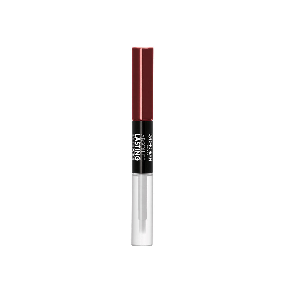 DEBORAH MILANO ABSOLUTE LASTING LIQUID LIPSTICK  4ml - حمرة سائلة ديبورا مزدوجة الجوانب