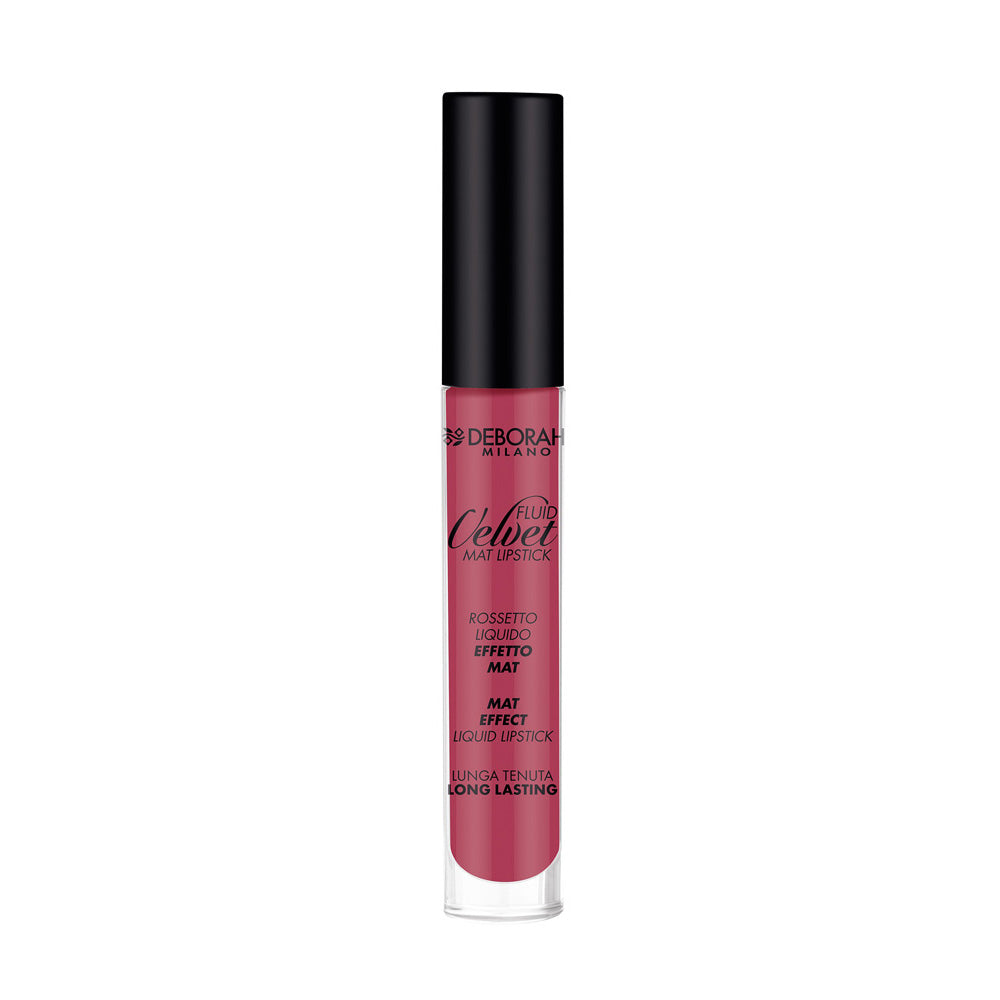 DEBORAH MILANO FLUID VELVET MAT LIPSTICK - حمرة سائلة ديبورا مخملية مطفأة