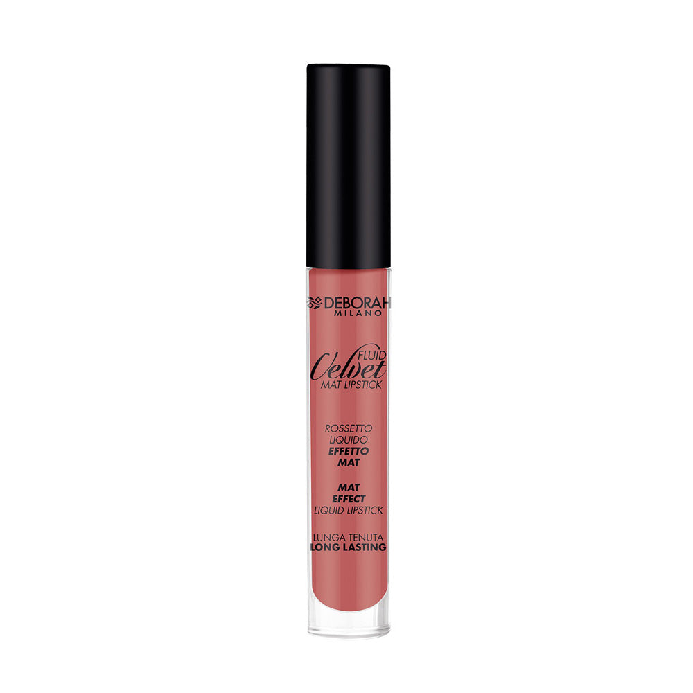 DEBORAH MILANO FLUID VELVET MAT LIPSTICK - حمرة سائلة ديبورا مخملية مطفأة