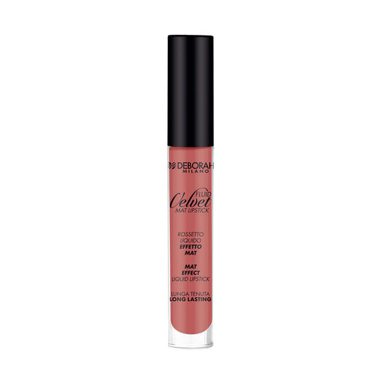DEBORAH MILANO FLUID VELVET MAT LIPSTICK - حمرة سائلة ديبورا مخملية مطفأة