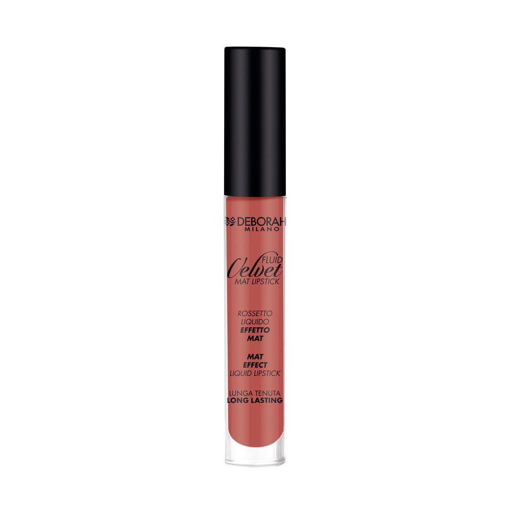 DEBORAH MILANO FLUID VELVET MAT LIPSTICK - حمرة سائلة ديبورا مخملية مطفأة