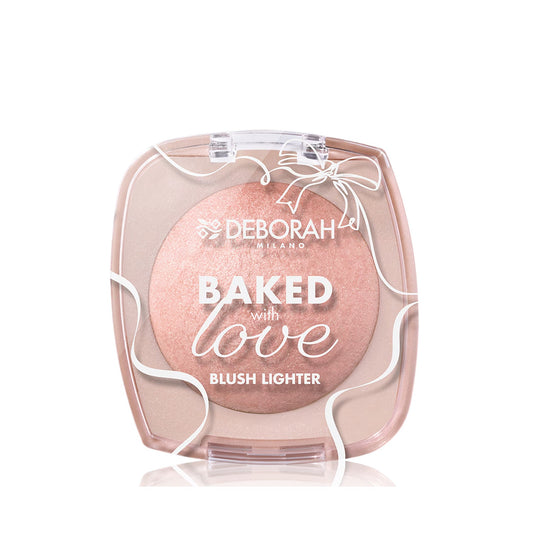 DEBORAH MILANO BAKED WITH LOVE BLUSH LIGHTER - بلاشر وهايلايتر من ديبورا