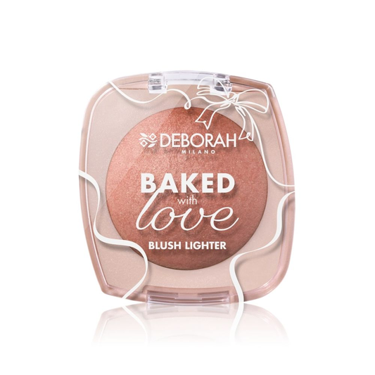 DEBORAH MILANO BAKED WITH LOVE BLUSH LIGHTER - بلاشر وهايلايتر من ديبورا