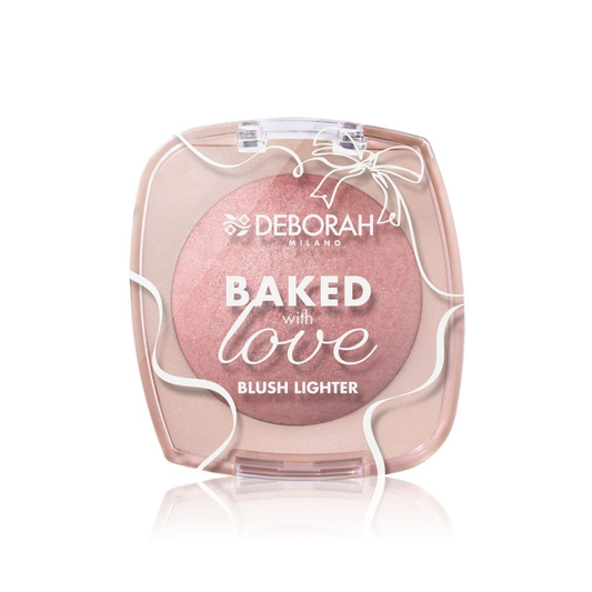 DEBORAH MILANO BAKED WITH LOVE BLUSH LIGHTER - بلاشر وهايلايتر من ديبورا