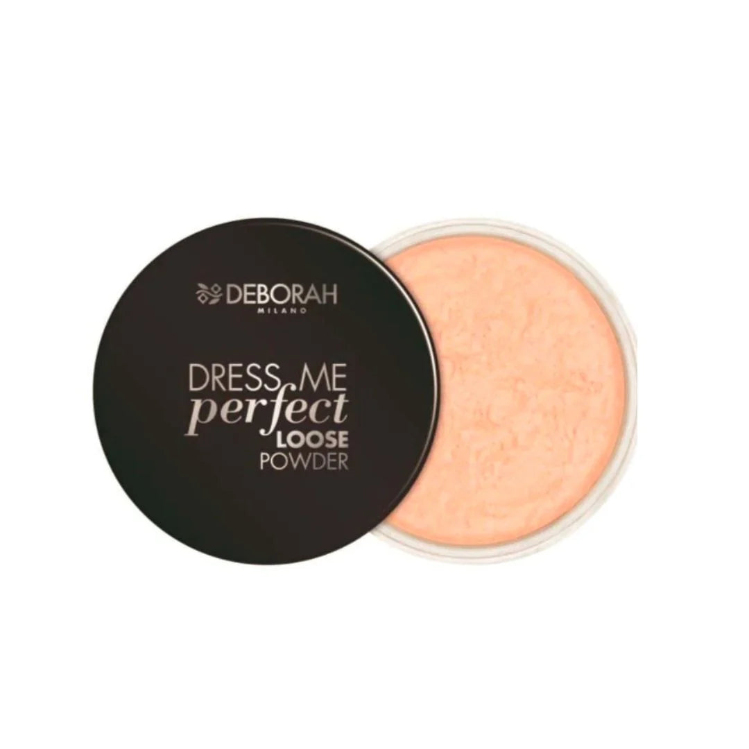 DEBORAH MILANO DRESS ME PERFECT LOOSE POWDER 12g - بودرة سائبة للتثبيت من ديبورا