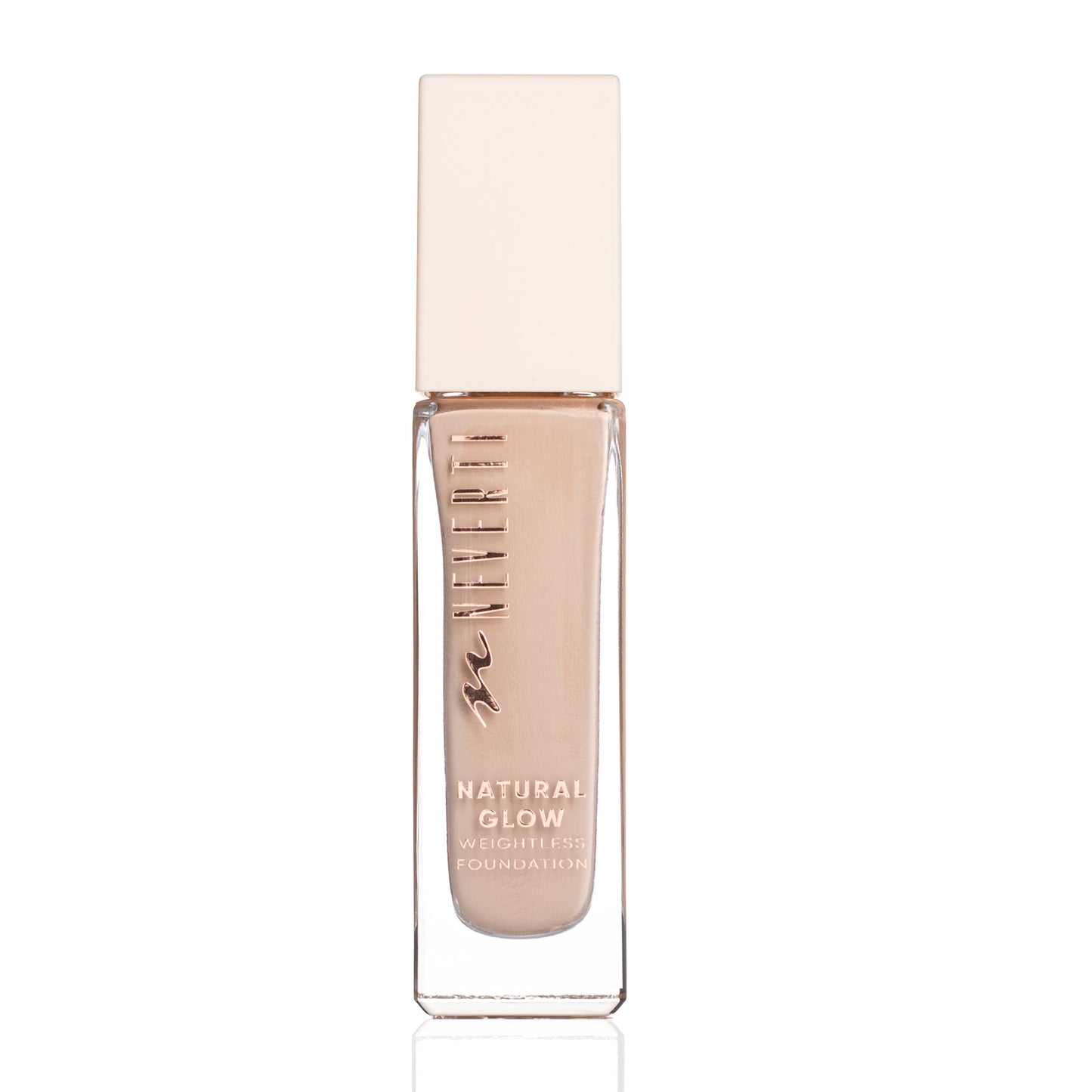 NEVERTI NATURAL GLOW WEIGHTLESS FOUNDATION - كريم أساس سائل