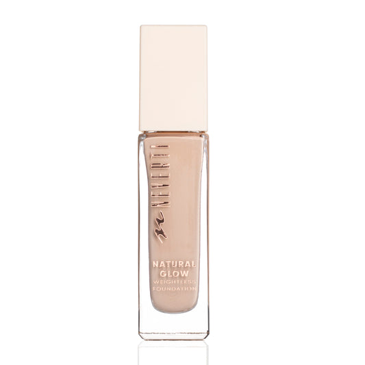 NEVERTI NATURAL GLOW WEIGHTLESS FOUNDATION - كريم أساس سائل