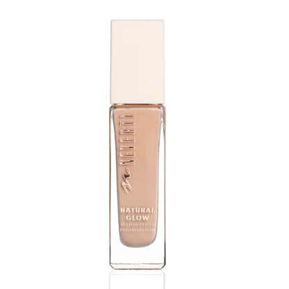 NEVERTI NATURAL GLOW WEIGHTLESS FOUNDATION - كريم أساس سائل
