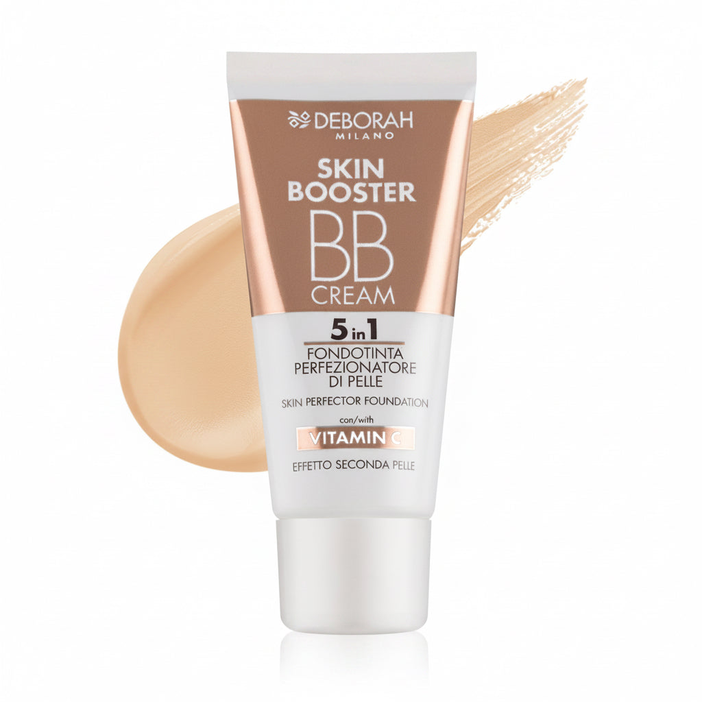 Deborah Milano Skin Booster BB Cream 5in1 30ml
 - بي بي كريم سكين بوستر 5 في 1 من ديبورا