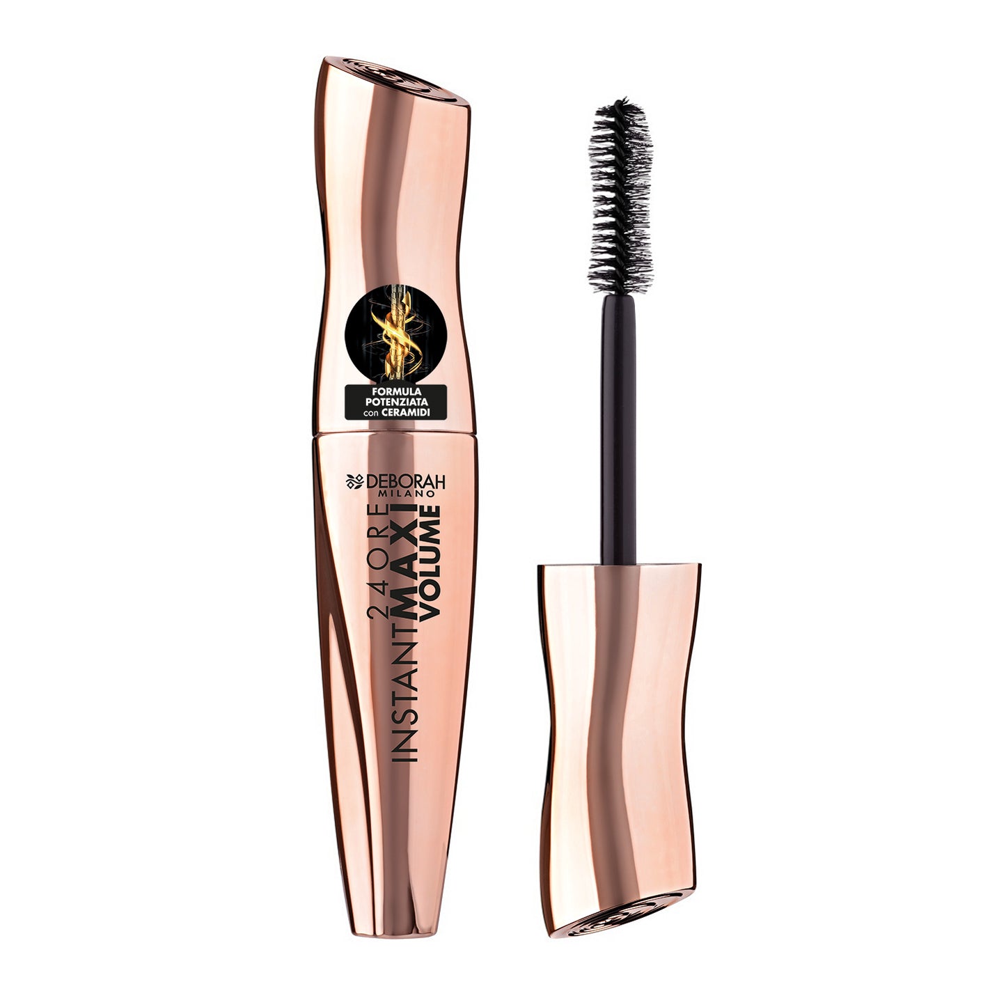 Deborah Milano Extra Volume Brown Mascara (With Ceramides) - مسكارة باللون البني بالسيراميد