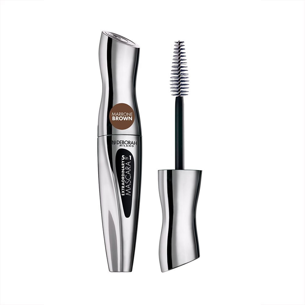 Deborah Milano 5in1 Extraordinary Mascara - Brown (Marrone) - مسكارة ميلانو 5 في1 باللون البني