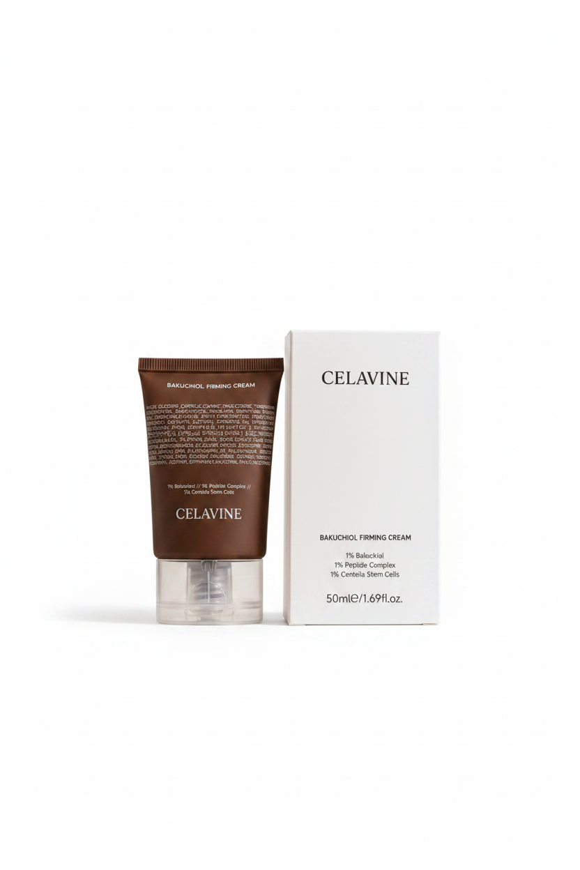 CELAVINE BAKUCHIOL FIRMING CREAM 50ml - كريم شد البشرة بالباكوتشيول من سيلافين