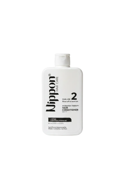 NIPPON HAIR CARE DUAL-USE HYDRATION THERAPY HAIR CONDITIONER 2 500ml - بلسم ومعالج الشعر ثنائي الاستخدام رقم 2 من نيبون