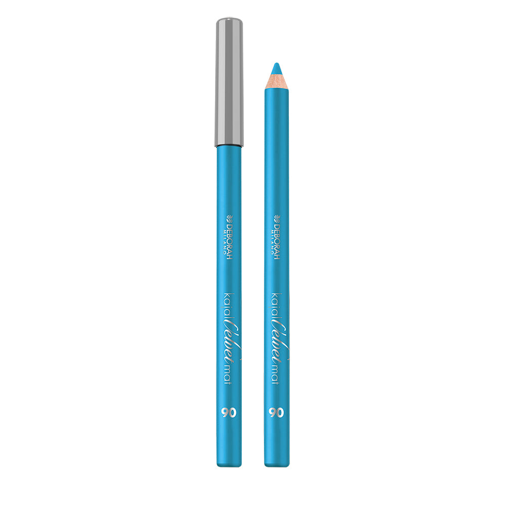 Deborah Kajal Velvet Mat Eye Pencil blue 1.5 g - قلم كحل عيون من ديبورا مخملي مات باللون السمائي