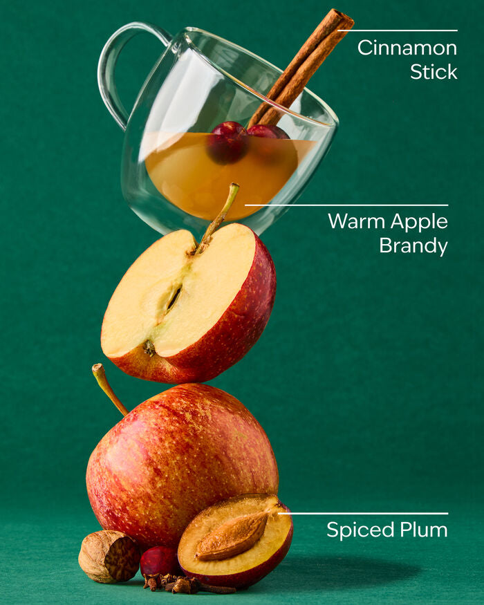 Bath & Body Works Spiced Apple Toddy scented Candle 411g - شمعة معطرة برائحة دافئة بثلاث فتائل من باث اند بودي