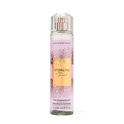Bath & Body Works Sparkling Toast Fine Fragrance Mist 236ml - معطر الجسم من باث اند بودي برائحة التوت الاسود