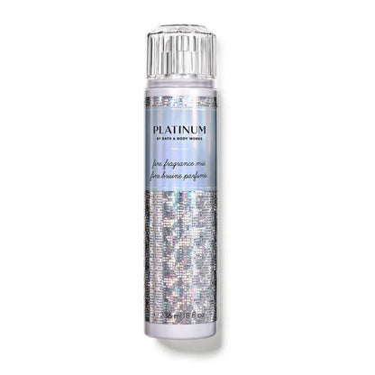 Bath & Body Works Platinum Fine Fragrance Mist 236ml - معطر الجسم من باث اند بودي برائحة البرغموت المضيء