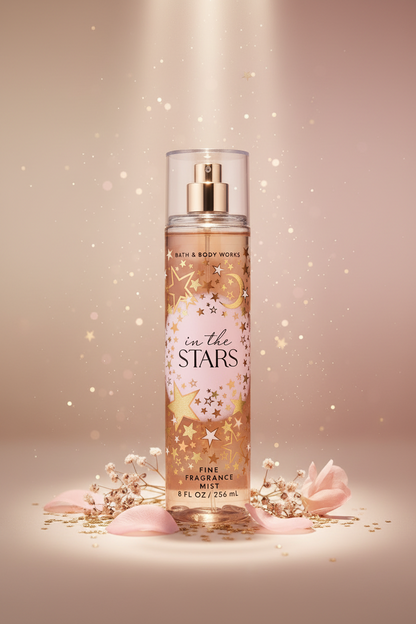 Bath & Body Works In The Stars Fine Fragrance Mist 236ml - معطر الجسم من باث اند بودي برائحة المسك والخشب