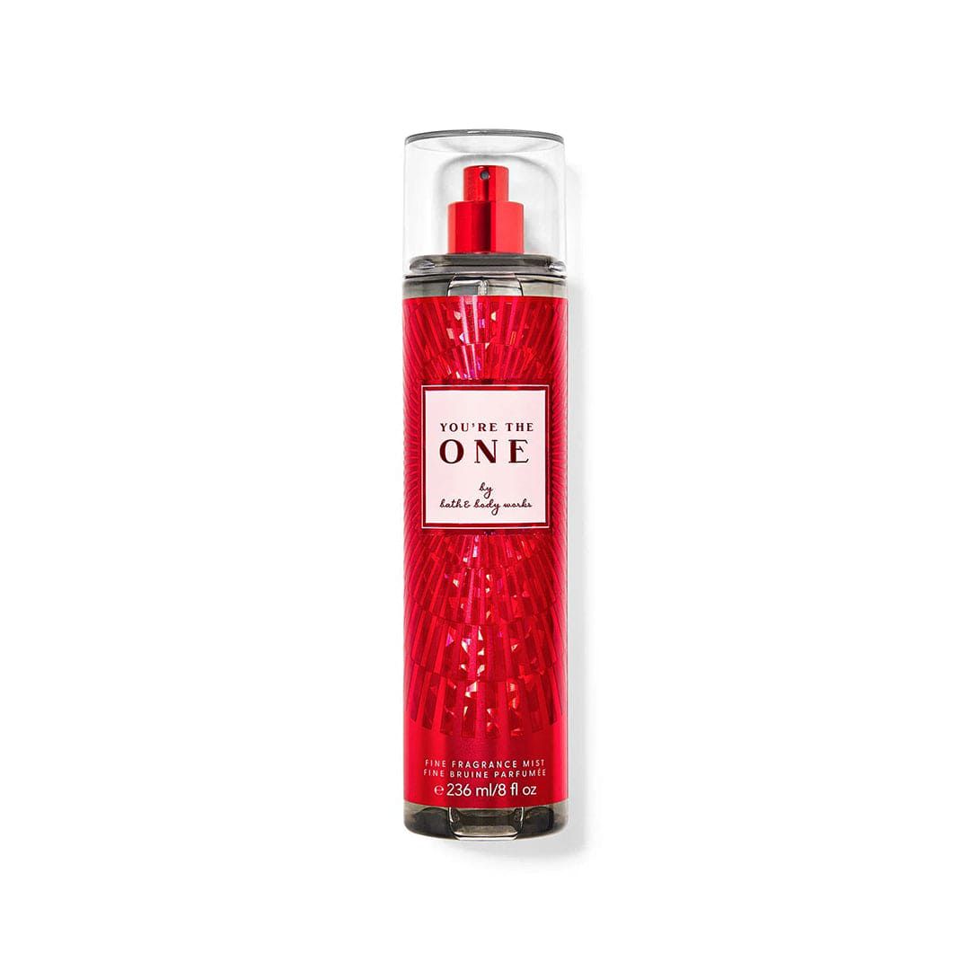 Bath & Body Works You're The One Fine Fragrance Mist 236ml - معطر الجسم من باث اند بودي برائحة الورد المخملي
