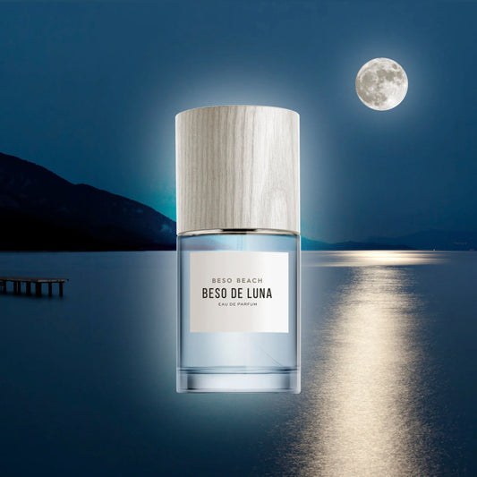 Beso beach beso De Luna 100ml - عطر بيسو برائحة خشبية مسكية ناعمة