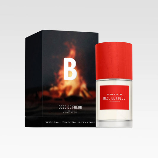 Beso beach Beso De Fuego 100ml - عطر بيسو برائحة توابلية دافئة متألقة