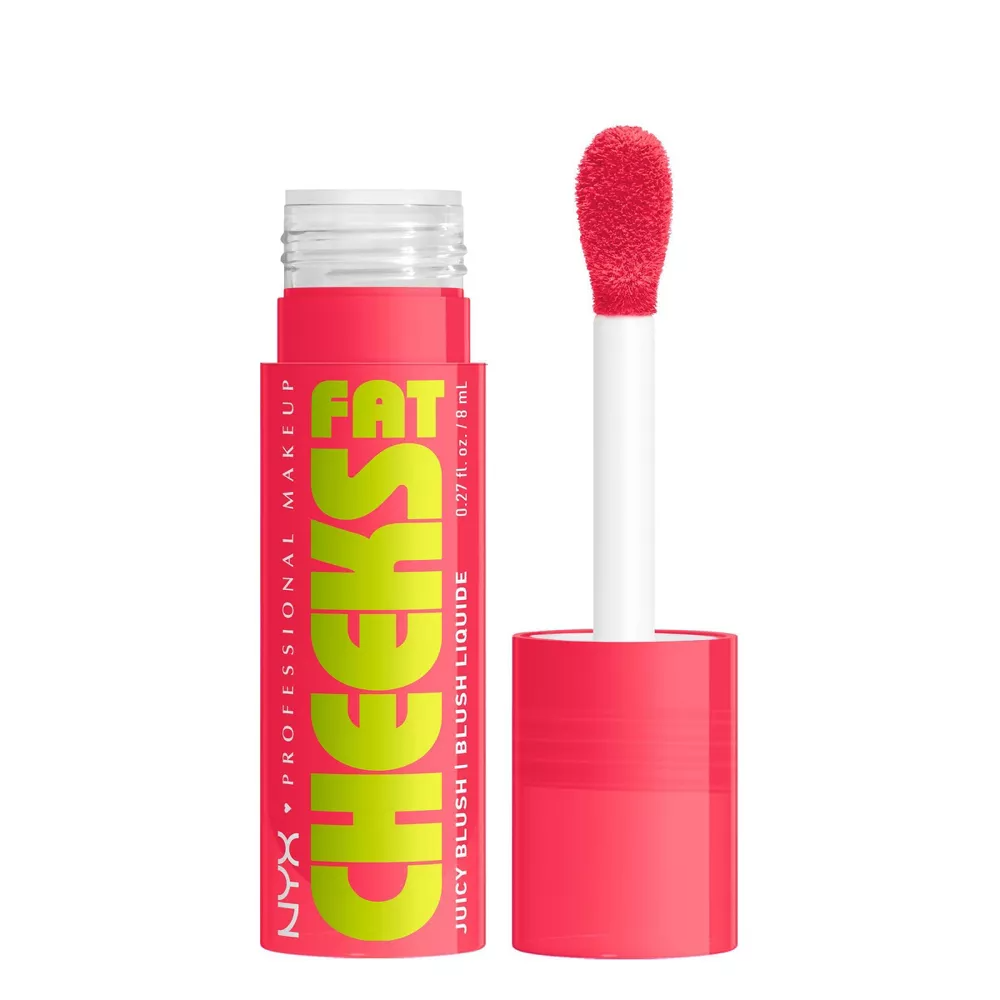 Nyx Fat Cheeks Juicy Blush, Liquid Blush - أحمر خدود سائل من نيكس