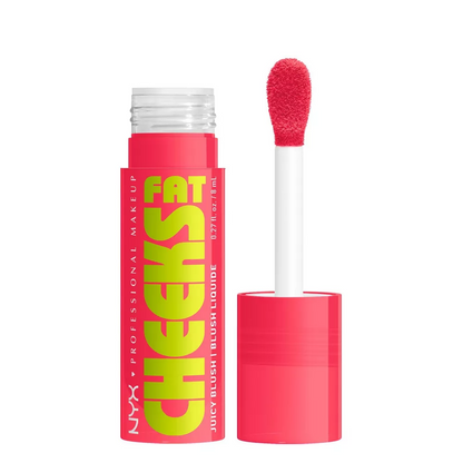 Nyx Fat Cheeks Juicy Blush, Liquid Blush - أحمر خدود سائل من نيكس