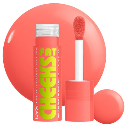 Nyx Fat Cheeks Juicy Blush, Liquid Blush - أحمر خدود سائل من نيكس