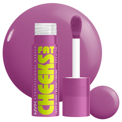 Nyx Fat Cheeks Juicy Blush, Liquid Blush - أحمر خدود سائل من نيكس