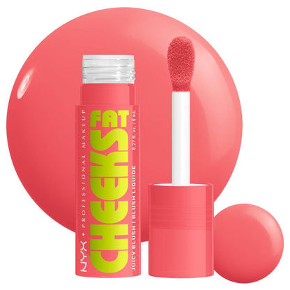 Nyx Fat Cheeks Juicy Blush, Liquid Blush - أحمر خدود سائل من نيكس
