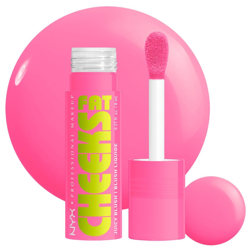 Nyx Fat Cheeks Juicy Blush, Liquid Blush - أحمر خدود سائل من نيكس