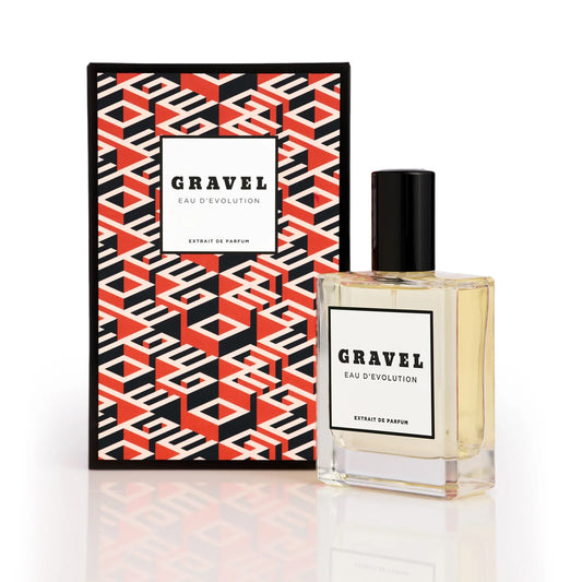 Gravel - Eau D'evolution (EDP) 100ml [للجنسين] - عطر جرافيل بنكهة الزعفران والجلود والعنبر