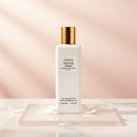 EJ - Coco Shine (Fine Fragrance Mist) 265ml [نسائي] - معطر رويال بنكهة جوز الهند والفانيليا والمسك