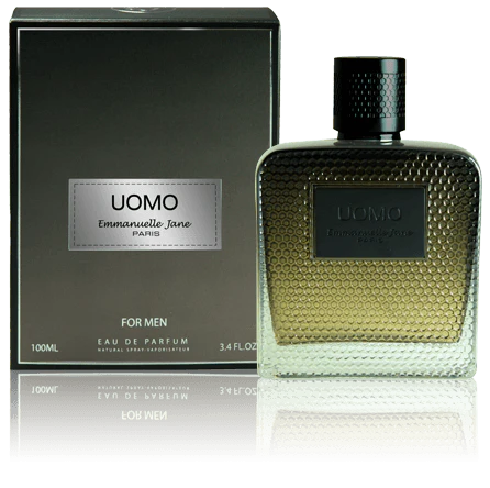 Emmanuelle Jane - Uomo (Eau De Parfum) 100ml [رجالي] - عطر إيمانويل جين بنكهة الحمضيات والأخشاب والعنبر
