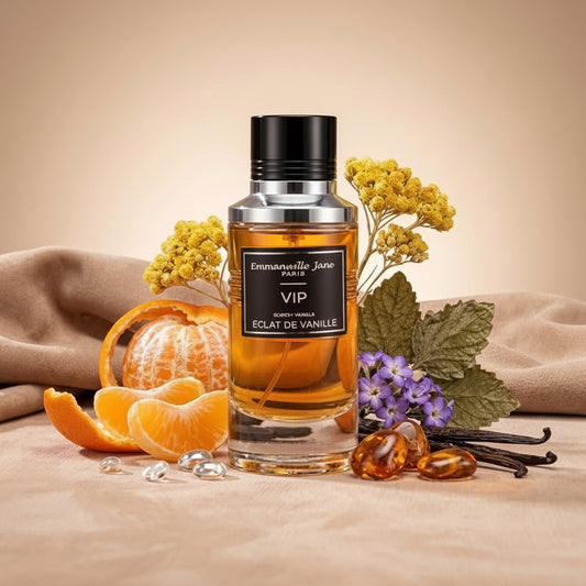 Emmanuelle Jane - VIP Eclat De Vanille (Eau De Parfum) 90ml [نسائي] - عطر إيمانويل جين بنكهة الفانيليا والسكر والعنبر