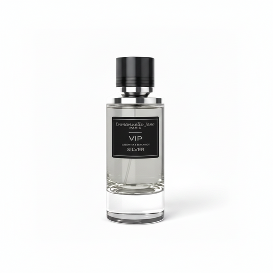 Emmanuelle Jane - VIP Silver (Eau De Parfum) 90ml [للرجال ] - عطر إيمانويل جين بنكهة الحمضيات والزهور والمسك