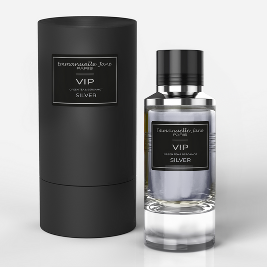Emmanuelle Jane - VIP Silver (Eau De Parfum) 90ml [للرجال ] - عطر إيمانويل جين بنكهة الحمضيات والزهور والمسك