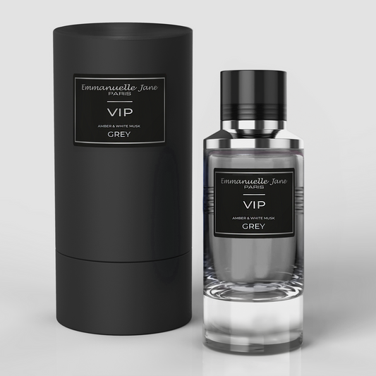 Emmanuelle Jane - VIP Grey (Eau De Parfum) 90ml [رجالي ] - عطر إيمانويل جين بنكهة البرغموت والتوابل والأخشاب