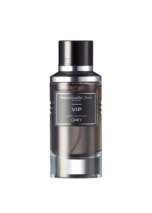Emmanuelle Jane - VIP Grey (Eau De Parfum) 90ml [رجالي ] - عطر إيمانويل جين بنكهة البرغموت والتوابل والأخشاب