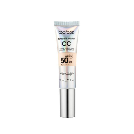 Topface Natural Glow CC Cream & Concealer - كريم مصحح وخافي للعيوب (كونسيلر)