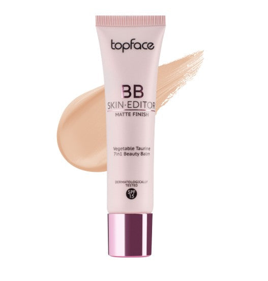 topface BB Skin Editor Matte Finish - كريم بي بي سكين إديتور