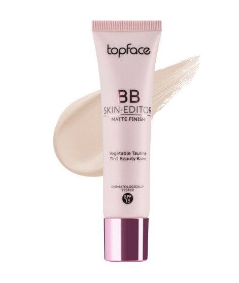 topface BB Skin Editor Matte Finish - كريم بي بي سكين إديتور